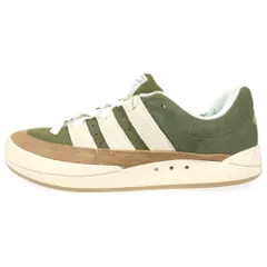 adidas (アディダス) ×HUMAN MADE Adimatic ヒューマンメイド アディマティック ローカットスニーカー US9/27.5cm HP9914 グリーン/ブラウンのサムネイル