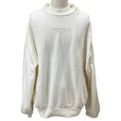 未使用 フィアオブゴッド パーカー フーディ プルオーバー オーバーサイズ コットン アイボリー ホワイト Fear of God ESSENTIALS [サイズ L] ストリート カジュアル シンプル 洗練 トレンド 高級感 リラックス 定番のサムネイル