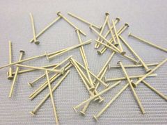 金具 Tピン 金古美 20mm 約100本 ビーズクラブ