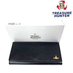 Vivienne Westwood Women's Leather Long Wallet, Black (Item No. 101061555005)