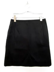 ボールジー BALLSEY トゥモローランド スカート ミニ タイト コットン シルク混 34 黒 ブラック /anのサムネイル