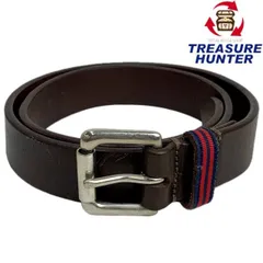 POLO RALPH LAUREN レザーベルト 2330005.210 サイズ28/70 ブラウン ラルフローレン 【101056545001】