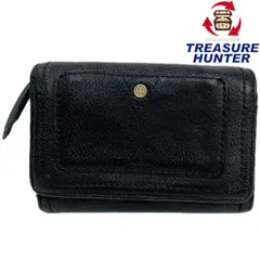 Cole Haan レザー 二つ折り財布 ブラック コールハーン 【101056750001】