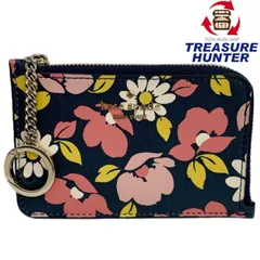 kate spade L字ファスナー レザーカードケース k6015-403 花柄 パスケース ケイトスペード 【101051838008】
