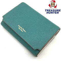 【中古】Samantha Thavasa　サマンサタバサ　2つ折り財布　レディース　20285　ウォレット　エメラルドグリーン 【101039905008】