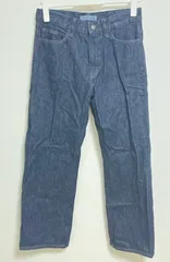 【223740】UNIQLO ユニクロ  JWA　JWアンダーソン　ストレートジーンズ　デニムパンツ　コットン100％　24  ・ 221-476209 インディゴ 69