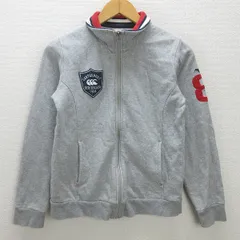 d■ カンタベリー/CANTERBURY スウェット フルジップジャケット【M】灰/LADIES/3【中古】■