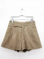 ダズリン dazzlin キュロット パンツ スカート ショート S ベージュ