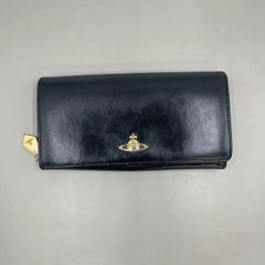 ✨良品✨ ヴィヴィアンウエストウッド 二つ折り 長財布 オーブ ブルー 