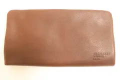 【中古】 Margaret Howell レディース長財布 -- idea フレンチシーム 長財布 Margaret Howell -- 茶 ブラウン ロゴのサムネイル