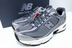 【225067】new balance ニューバランス  スニーカー  ・24.5ｃｍ U509D1 GREY RED グレー×レッド