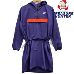 極美品 近年 ビームスゴルフ 撥水 カラー ワンピース レイン 収納 M