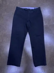 ポロラルフローレン ストレッチ ストレートフィット チノパンツ ブラック 32