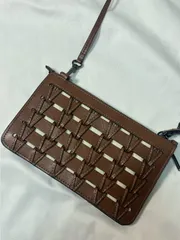 【224602】ZARA ザラ  ショルダーバッグ　ハンド　ミニ　レザー　ショルダー紐取り外し可能 ブラウン