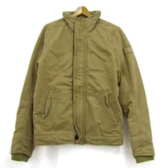 アバクロンビー&フィッチ ミリタリージャケット アウター ブルゾン 未使用品 メンズ Mサイズ ベージュ Abercrombie & Fitchのサムネイル