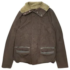 UNDERCOVERISM(アンダーカバイズム) 05AW ARTS&CRAFTS Corduroy Fleece Zip Jacket コーデュロイ ボア ジップ ジャケット 5A215-B8 3 ブラウン 00's アーカイブのサムネイル