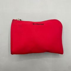 美品 BURBERRY バーバリー ノバチェック PVC レザー ポーチ ロゴ 