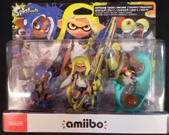 任天堂 amiibo スプラトゥーン3 オクトリング&インクリング&コジャケ