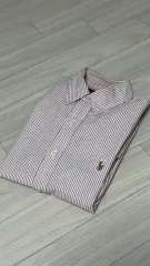 M ポロラルフローレン オックスフォード ピング ストライプ シャツ