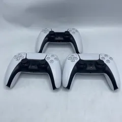 【中古】ｹﾞｰﾑOP）【ジャンク】SONY/ DualSense デュアルセンス PS5ワイヤレスコントローラー3個まとめ 動作未確認[92][240092336173]