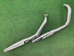 スティード400 マフラー KW9 ホンダ 純正 バイク 部品 NC26 STEED400 ヒートガード コケキズ無し 車検 Genuine 【中古】 53のサムネイル