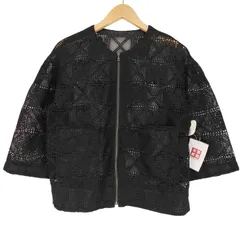 コムサイズム COMME CA ISM 25SS ラッセル ノーカラー ブルゾン レディース  11のサムネイル