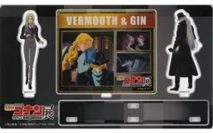 【中古】アクリルスタンド・アクリルパネル ベルモット＆ジン アクリルジオラマセット 「放送30周年記念 TVアニメ 名探偵コナン展」
