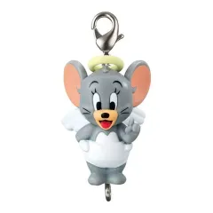 【中古】キーホルダー タフィー(天使/カニカンver.) 「TOM and JERRY つまんでつなげてますこっと2～天使と悪魔～」
