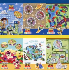 【中古】ノート・メモ帳 集合 メモ6個セット 「トイ・ストーリー」 東京ディズニーリゾート トイ・ストーリーホテル限定