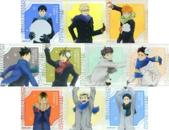 【中古】アクリルスタンド・アクリルパネル 全10種セット 「ハイキュー!! ホログラムトレーディングミニアクリルブロック 雪合戦Ver.」 ジャンプフェスタ2026グッズ