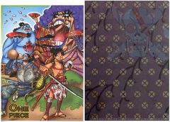 半額以下】ONE PIECE フレームアート ルフィ シャンクス 高級複製原画