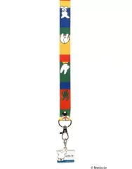 【中古】ストラップ E 「ミッフィー 70thアニバーサリーナインチェネックストラップ」