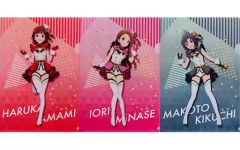 [중고] 클리어 파일 아마미 하루카 & 기쿠치 마코토 & 미나세 이오리 A4 클리어 파일 세트 (3장 세트) [아이돌 마스터 스텔라 스테이지] Loppi·HMV 한정