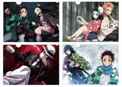 【中古】クリアファイル 集合 A4クリアファイル4枚セット 「鬼滅の刃」