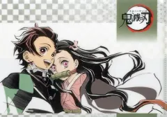 【中古】クリアファイル [単品] 竈門炭治郎＆竈門禰豆子 26話柄B アイキャッチA4クリアファイル 「鬼滅の刃×ufotable cafe 第8期」