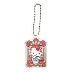 【中古】キーホルダー ハローキティ 「サンリオキャラクターズ ステンドグラス風アクリルキーチェーン」
