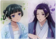 【中古】キャラカード 猫猫＆壬氏(A/バストアップ) 「薬屋のひとりごと 描き下ろし 水遊びver. トレーディングアクリルカード」