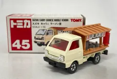 トミー トミカ赤箱中国製 スズキ キャリィ ラーメン屋 45