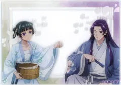 【中古】キャラカード 猫猫＆壬氏(B/全身) 「薬屋のひとりごと 描き下ろし 水遊びver. トレーディングアクリルカード」