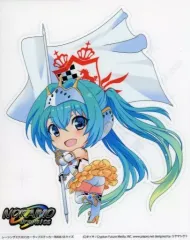 【中古】シール・ステッカー 初音ミク レーシングVer.2015(旗) カーラップステッカー 「VOCALOID 初音ミク GTプロジェクト」