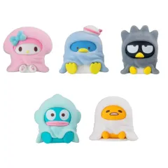 【中古】トレーディングフィギュア 全5種セット 「サンリオキャラクターズ おふとんかぶりっこ2」