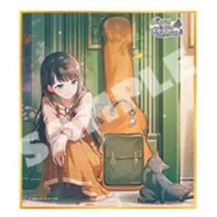 【中古】紙製品 星乃一歌(特訓後) 「プロジェクトセカイ カラフルステージ! feat. 初音ミク ミニ色紙コレクション 第52弾A Happy Enjoy Music! 」