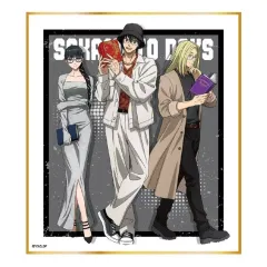 【中古】紙製品 大佛＆南雲＆神々廻(全身) 「SAKAMOTO DAYS トレーディングミニ色紙 眼鏡Style」