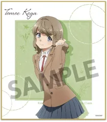 【中古】紙製品 古賀朋絵 「青春ブタ野郎はサンタクロースの夢を見ない トレーディングミニ色紙」