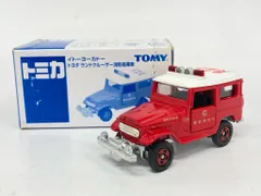 トミー トミカ イトーヨーカドー/中国製 トヨタ ランドクルーザー消防指揮車
