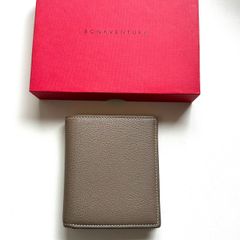 【美品】 ボナベンチュラ 二つ折り財布 ミディアム ジップウォレット グレージュ 並行輸入品】 ボナベンチュラ BONAVENTURA ミニジップ ウォレット Mini