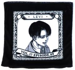 [중고] 안아 베개 커버 시트 리바이어커맨 푹신푹신 쿠션 커버 [[진격의 거인]"MEMORIAL FRAGMENT" 리바이버스데이 2022]