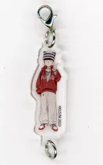 【中古】キーホルダー 影山茂夫(ダイカット) 「モブサイコ100 III POP UP SHOP つながるアクリルキーホルダー プリントシール風 ver.」