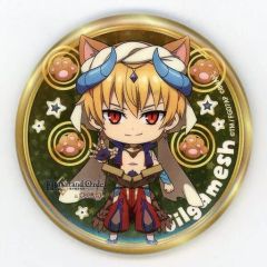 [중고] 배지 핀스 길가메쉬 [Fate/Grand Order - 절대 마수 전선 바빌로니아- in 난자타운 출장소 캔 배지 컬렉션(미니 캐릭터)]