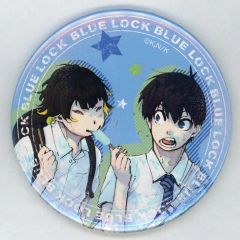 【中古】バッジ・ピンズ 潔世一＆蜂楽廻 直径75mm缶バッジ 「くじ引き堂 ブルーロックくじ 第2弾」 C-9賞